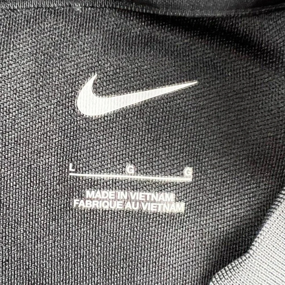 Nike Charlotte Hornets Dr Pepper Quarter Zip Pullover Men's Large Black Grey